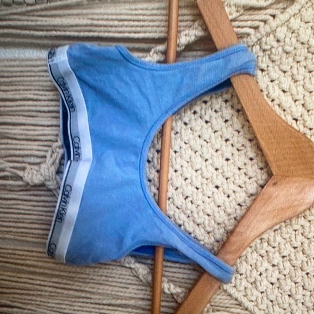 Calvin Klein Blue & pink Bralette bundle